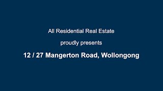 12/27 Mangerton Road, WOLLONGONG, NSW 2500