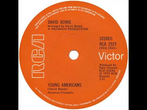 UK New Entry 1975 (44) David Bowie - Young Americans