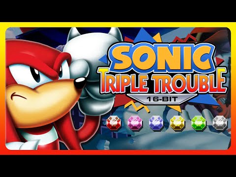 Playing Through SONIC TRIPLE TROUBLE (16-Bit) - The Best Sonic Fan Game?
