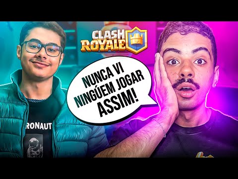 PRO PLAYER ANALISA O MELHOR JOGADOR DO MUNDO DE CLASH ROYALE!