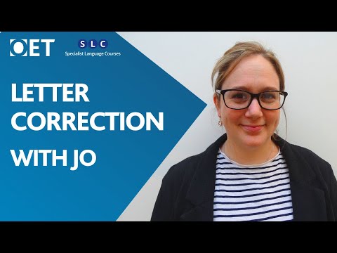Live OET Letter Correction with #OETAllStar SLC