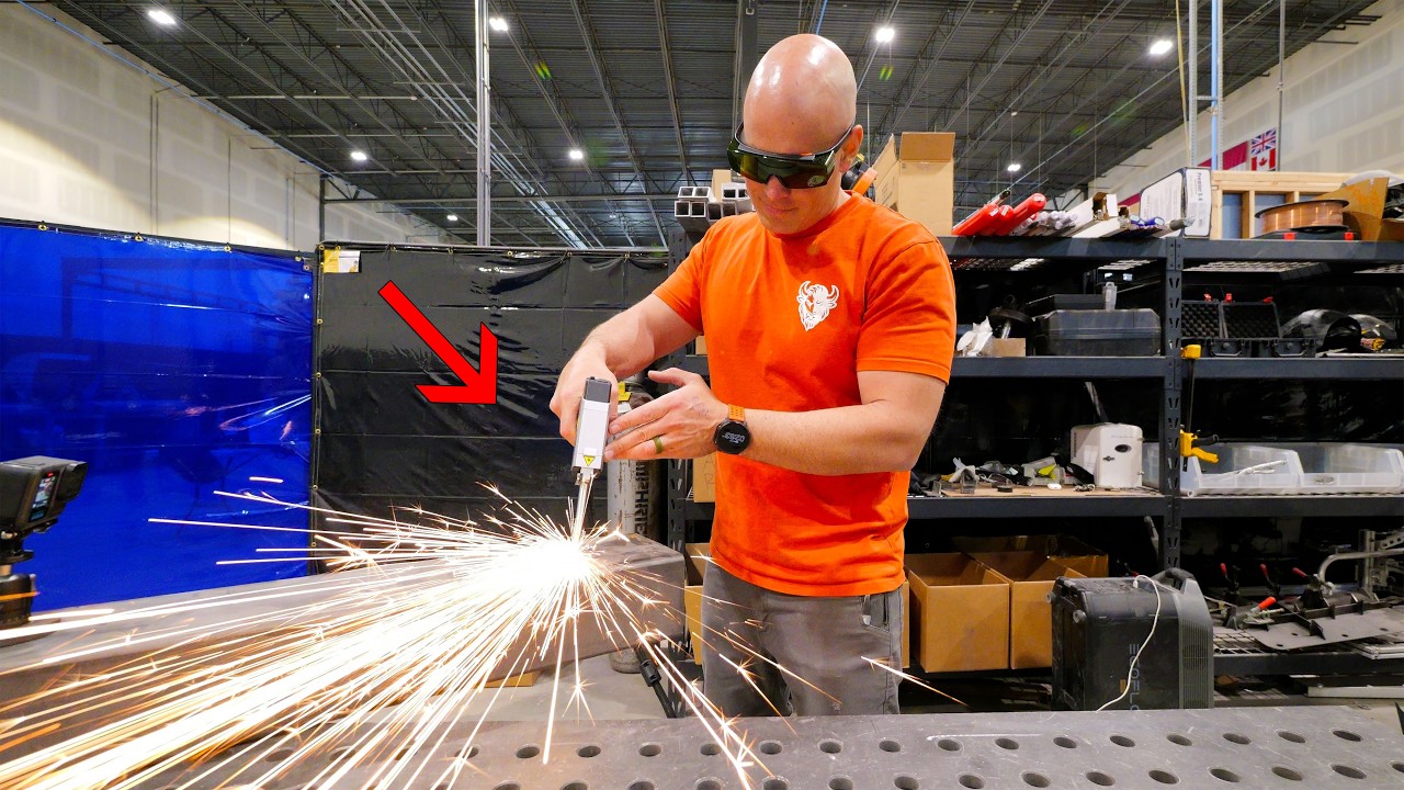 I SHOT HIM WITH A LASER  - (on accident)