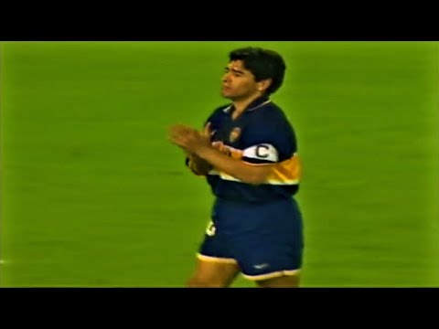 Diego Maradona Reaction To Chilavert Save