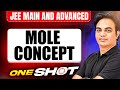 Manzil 2025 MOLE CONCEPT In One Shot All Concepts PYQs Covered JEE Main Advanced
