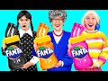 Wednesday Vs Grandma Cooking Challenge Crazy Ideas To Cook By 4Fun Challenge
