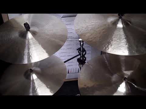 21, 19, 17 & 15 Rustico's (after 17 tweak) - Handcrafted cymbals by Craig Lauritsen
