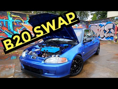 *B20 ENGINED EG CIVIC* HONDAS BEST BANG FOR BUCK SWAP? #CJK20