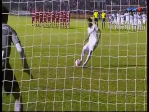 SANTOS FC 1 (5) X (4) 1 Mogi Mirim - Lances e Pênaltis Semifinal Paulistão 2013