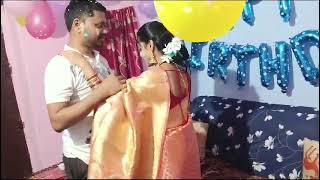 My wife's birthday celebration in our home 🏠