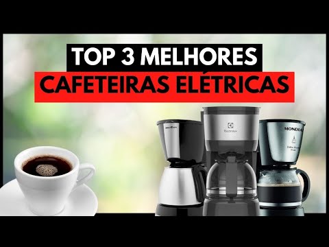 🏆 TOP 3 CAFETEIRAS ELÉTRICAS - Melhores Cafeteiras Elétricas de 2024 🏆