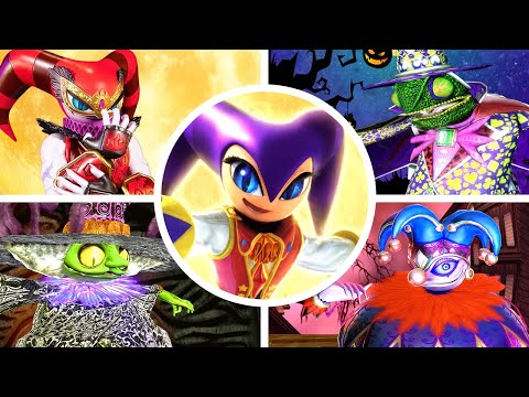 Nights: Journey of Dreams - All Bosses & Endings