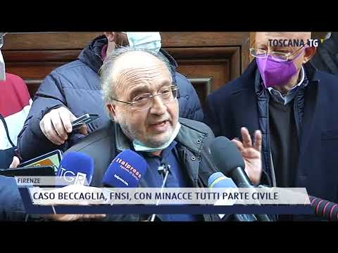2021-12-03 FIRENZE - CASO BECCAGLIA, FNSI, CON MINACCE TUTTI PARTE CIVILE