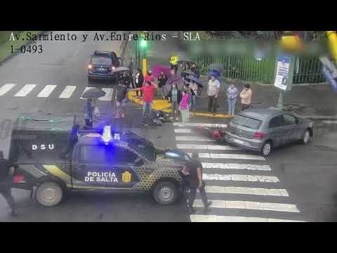 Siniestro vial con lesionado