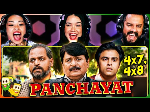 PANCHAYAT 4x7 & 4x8  Reaction! | Jitendra Kumar | Raghuvir Yadav | Neena Gupta