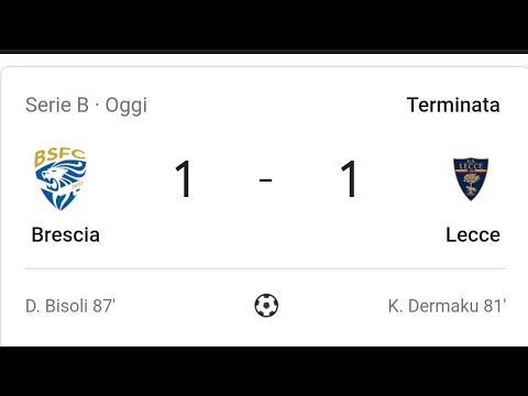 BARONI A RUTTU LU CAZZUUU!!! |  | BRESCIA-LECCE 0-0