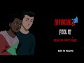 INVINCIBLE S2 - Feel It | Mark and Amber Theme | lyrics |