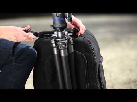 Attaching a Tripod to the StreetWalker Series Backpacks