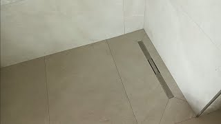 60x120 Doğal taş görünümlü Vitra Mat seramik banyo tadilatı