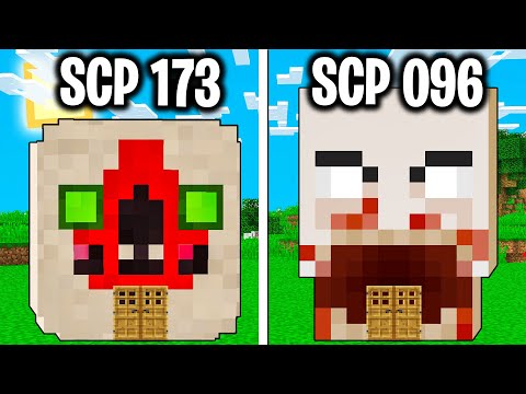 NON GUARDARLI!! - CASA SCP 096 vs CASA SCP 173 - Minecraft ITA