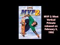 MVP 2 Most Vertical Primate Released On February 3 1992