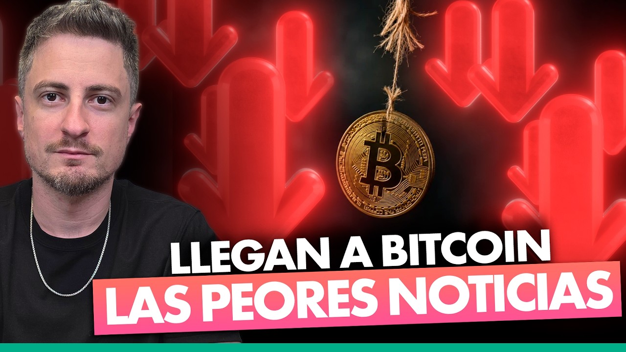 ¡Las 2 peores noticias para Bitcoin!