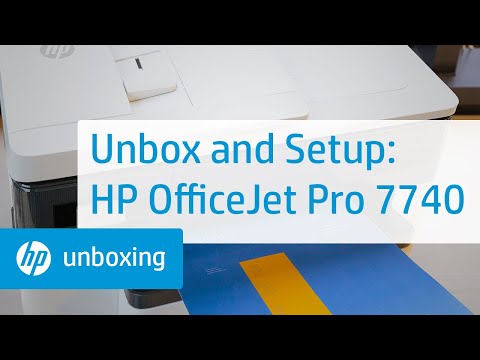 Multifunctional Inktjet HP Officejet Pro 7740