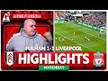 FULHAM 1-3 LIVERPOOL HIGHLIGHTS! Trent and Gravenberch WORLDIES! Liverpool Fan Reacts
