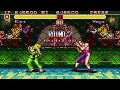 Super Street Fighter II - Ken Vs Vega