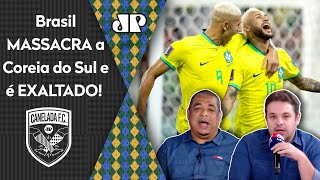 Foi um atropelo do Brasil, e o Neymar…’; 4 a 1 na Coreia é exaltado