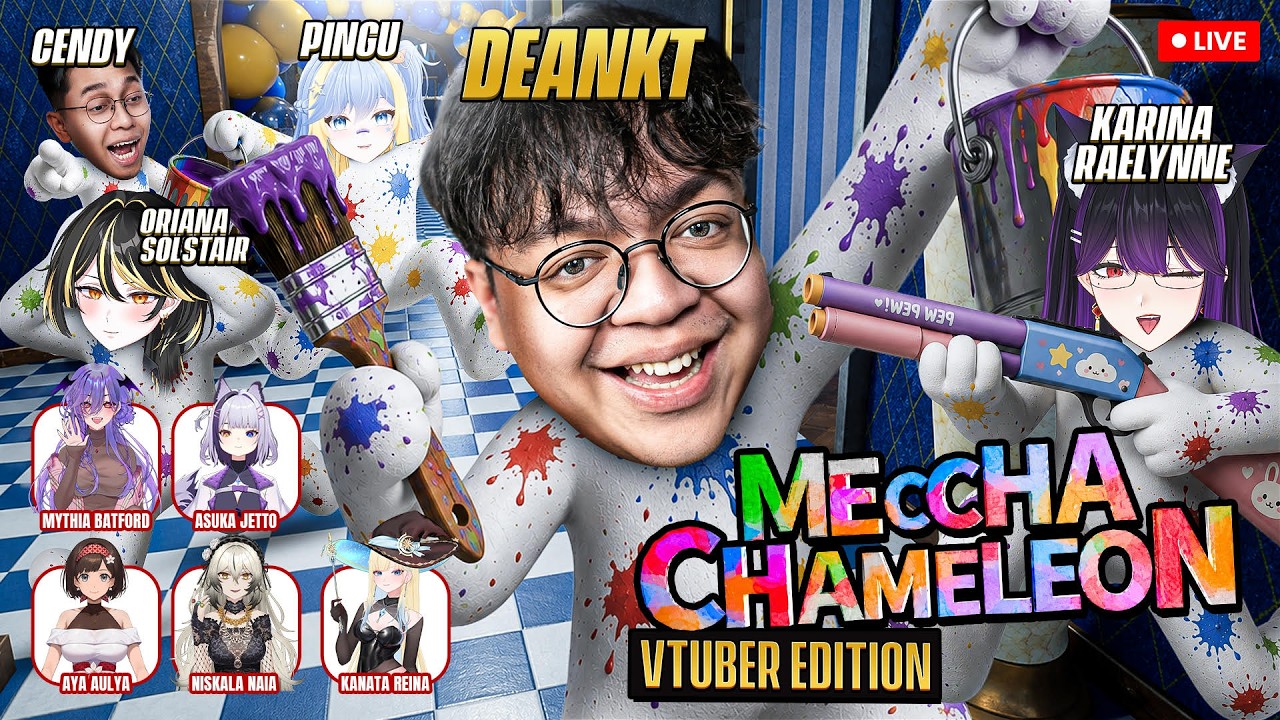 VTUBER EDITION IS BACK !! KITA AJAK MENGGAMBAR DI MECCA CHAMELEON !!
