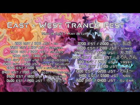 [Psytrance] DJ MIX by Waha-♪ on "East-West Trance Fest" in VRChat(21/05/29)