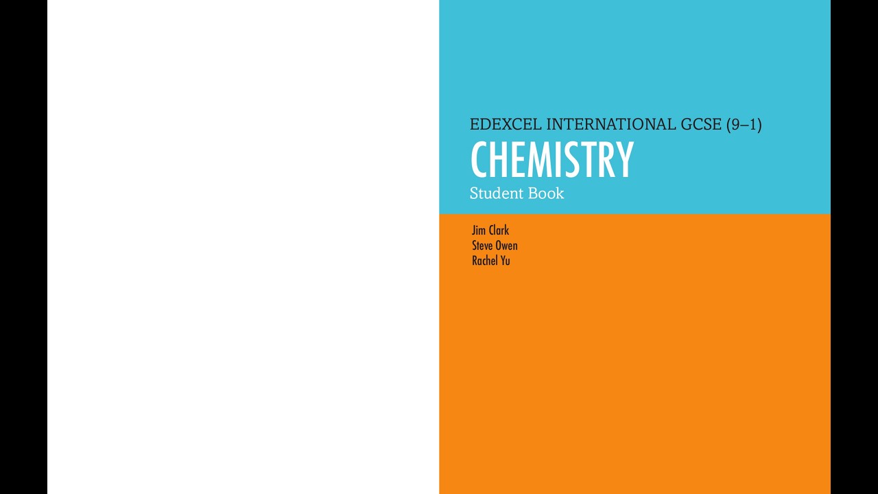 Pearson Edexcel International GCSE (9-1) Chemistry Student Book - Double Page View