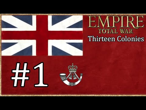 Let's Play Empire Total War: DM - Thirteen Colonies #1 - French/Indian War!