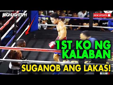 NEW FIGHT: 1st KO ng Africano! LAKAS NI SUGANOB! 🇵🇭Regie Suganob vs 🇿🇦Siphamandla Baleni
