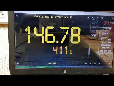 Single Massive Audio HIPPO XL82R 8" Subwoofer hits record SPL by Ronnie Rukus Smith!