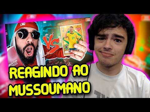 REAGINDO Figurinha do Neymar Vs  Mussoumano   Batalha de Rap Álbum da Copa do Mundo
