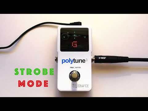 tc electronic POLYTUNE 3 tuner - BASS [NO TALKING]