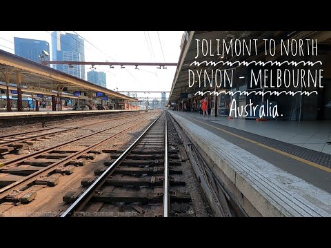 Jolimont to North dynon yard - Real time!