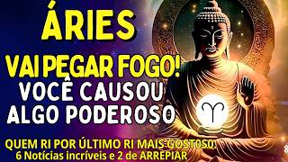ÁRIES ♈ VOCÊ CAUSOU ALGO PODEROSO SEM SABER!!😱 SEU BRILHO CEGANDO A INVEJA🔥 QUEM RIU POR ÚLTIMO?🔥