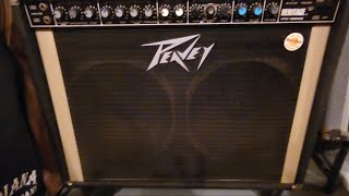 Video thumbnail for Vintage Peavey "Heritage VTX" 2x12 hybrid tube Guitar Amplifier demo and review . 130 watts 4x6l6 by Jake Hallett