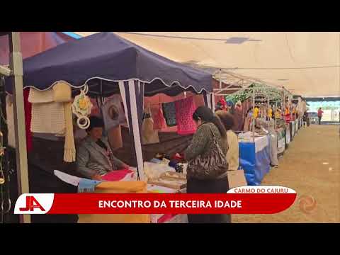 Encontro da terceira idade em Carmo do Cajuru