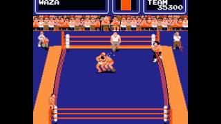 Arcade Game: The Big Pro Wrestling (1983 Technos Japan)