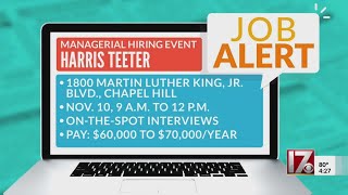 Job Alert: Harris Teeter hiring event