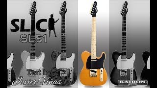 Video thumbnail for Slick Guitars SL51 Telecaster  - By Javier Viñas by Kairon Music®