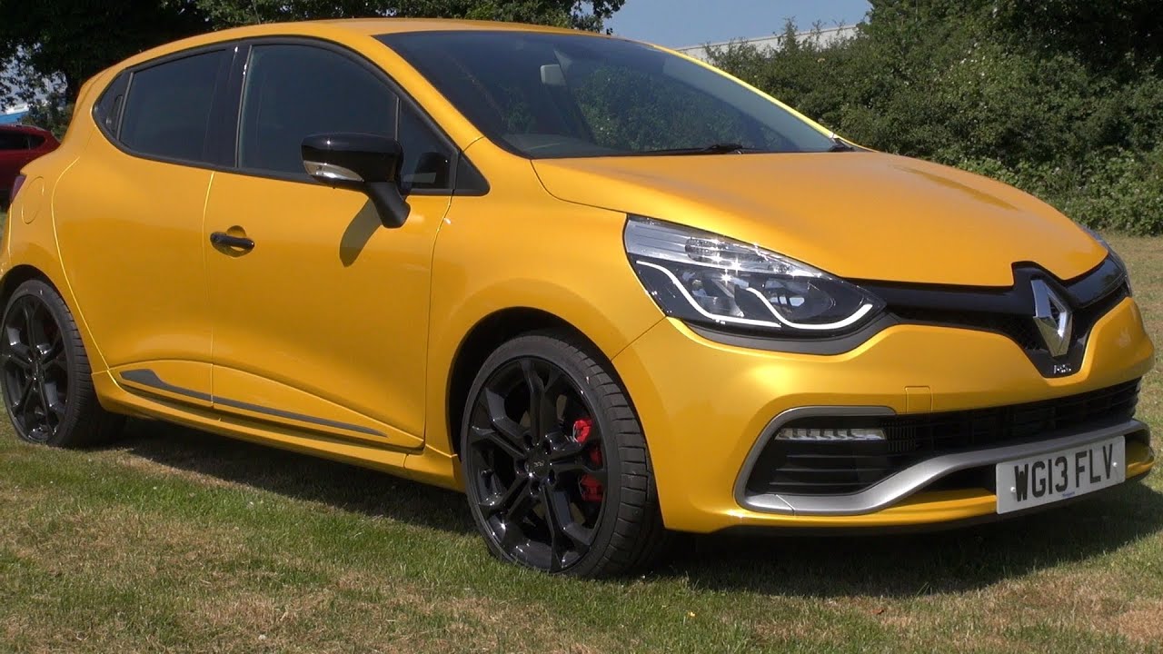 The New 2013 Renault Clio RS200 Cup including launch control and POV test drive