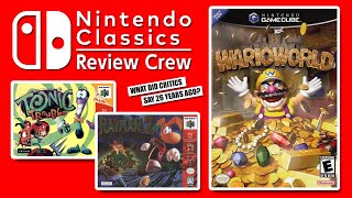 Magazine Critics Review Wario World, Rayman 2 & Tonic Trouble (Nintendo Classics + Expansion Pack)