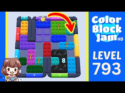 Color Block Jam Level 791 (793) Solution Walkthrough