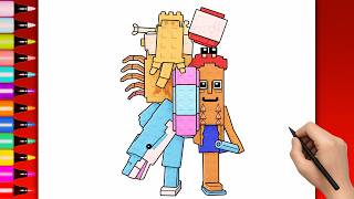 How to Draw La Summer Grande! from  Steal a Brainrot ROBLOX