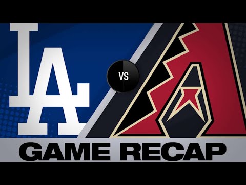 D-backs score 4 in 8th, hold on for 8-5 win | Dodgers-D-backs Game Highlights 6/24/19