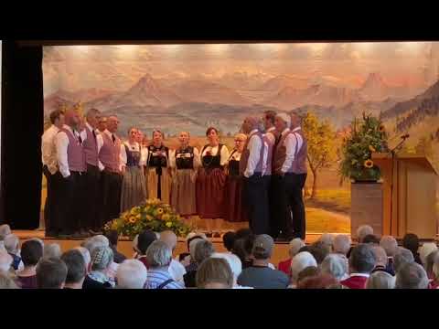 "Jodlerfreud" Jodlerklub Edelweiss Zofingen am Jodlerfest Zurzach 2022